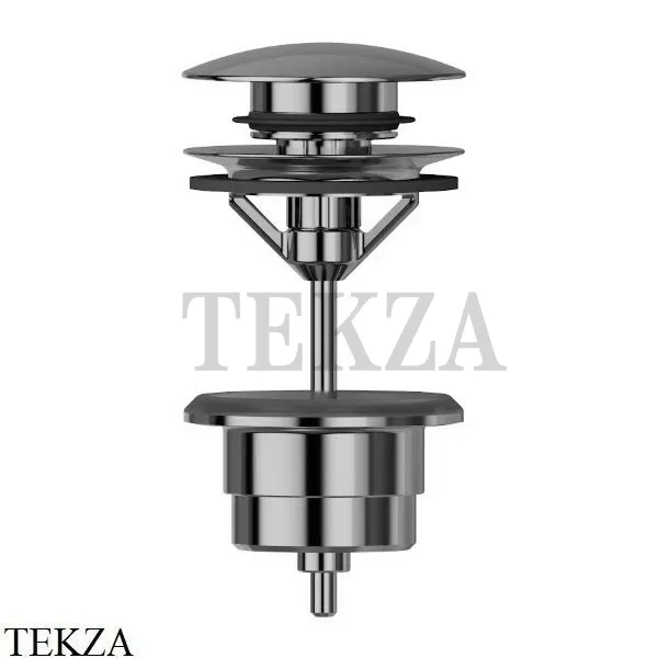 Newform Донный клапан для раковины нажимной clic-clac 230.58.063, PVD Gun Metal