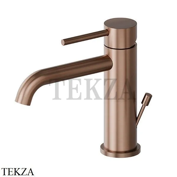 Newform X-Steel 316 Смеситель для раковины, с донным клапаном 69610X.59.067, PVD Brushed copper bronze
