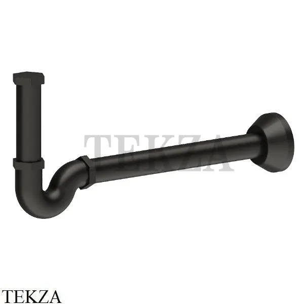 Newform Сифон для раковины трубчатый, 212.M0.077, Carbon Satin