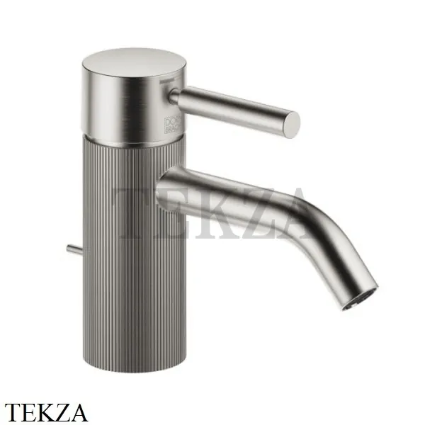 Dornbracht Meta Смеситель для раковины 125, с донным клапаном 33504660-06, платина матовая