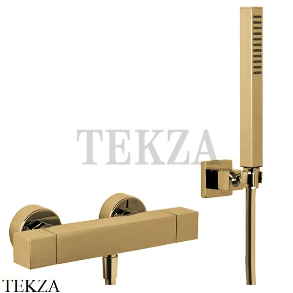 FIMA Carlo Frattini FIT Термостат настенный, с гарнитуром, F4245OS, Brushed gold