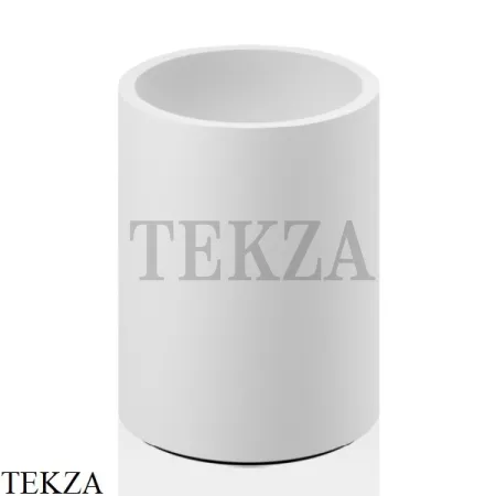 Decor Walther Stone White BER Настольный стакан для зубных щеток или ватных палочек 0971550, белый матовый