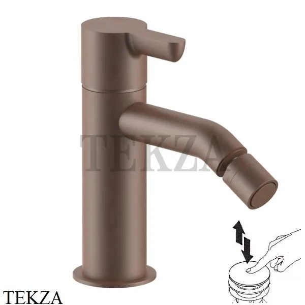 Fantini Icona Classic Смеситель для биде, с донным клапаном 53P9R408F, Matt Copper PVD