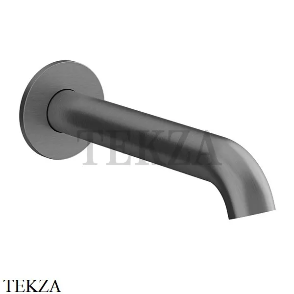 Gessi Origini MATERIC Излив для ванны настенный монтаж 66103-706, Black Metal PVD