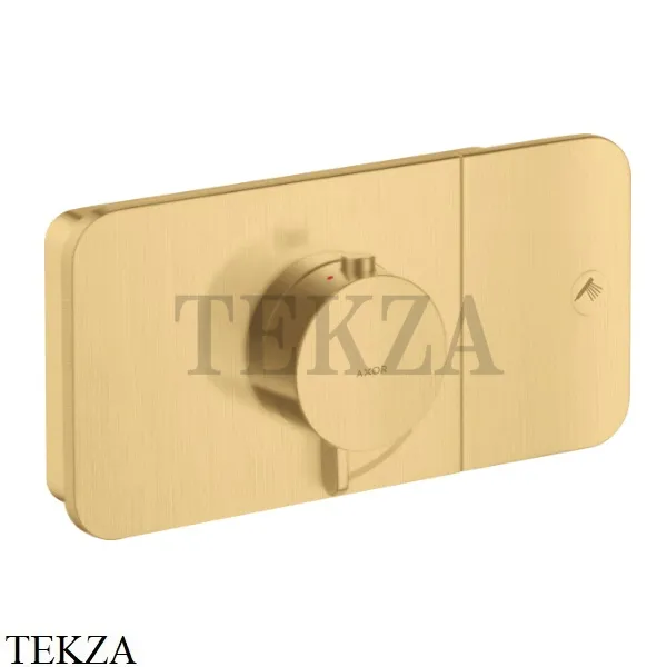 Axor ONE Термостат для душа 1 поток, внешняя часть 45711250, Brushed Gold