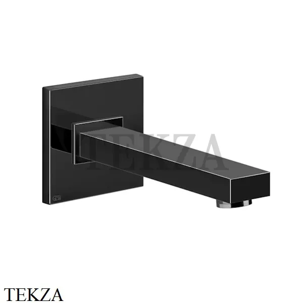 Gessi Rettangolo shower Настенный излив для ванны и душа 20121-706, Black Metal