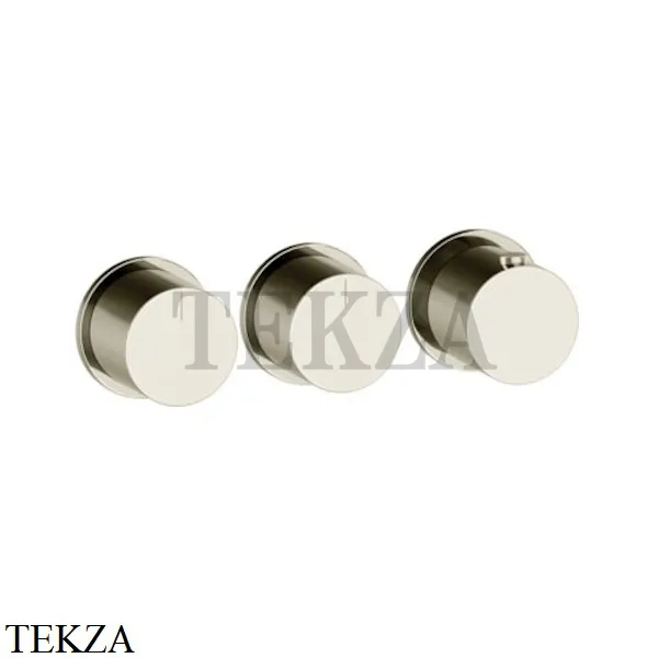 Gessi Habito Bath-shower Термостат на 2 потока, внешняя часть 63434-720, Nickel PVD