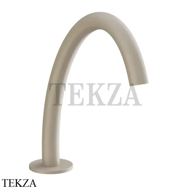 Gessi Origini NEUTRAL Излив для раковины на борт средний 66021-273, Matte Greige