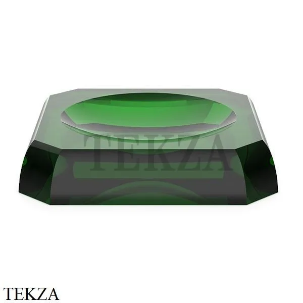 Decor Walther Kristall STS Мыльница настольная хрусталь 0931696, английский зеленый