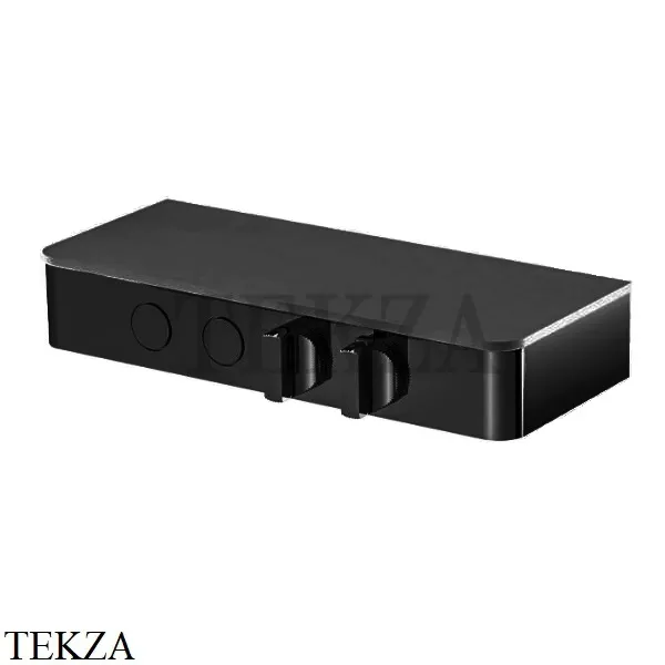 FIMA Carlo Frattini SWITCH Термостат для душа 2 потока, внешняя часть F5940NS, черный матовый