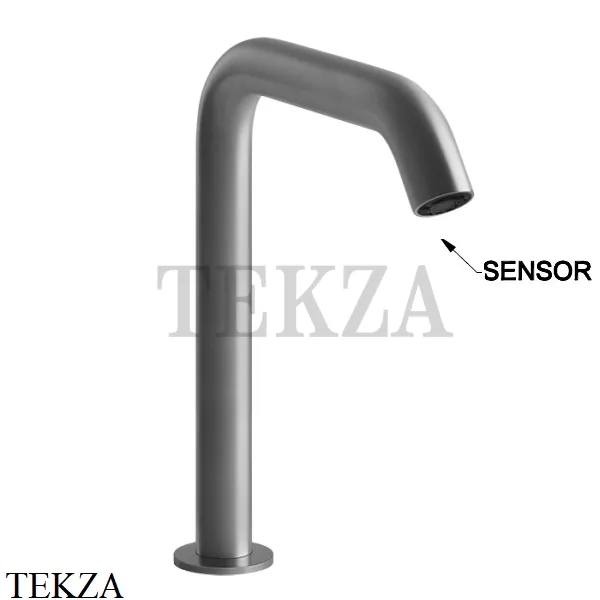 Gessi 316 FLESSA Электронный смеситель с кран-фильтром 54080-239, Steel Brushed