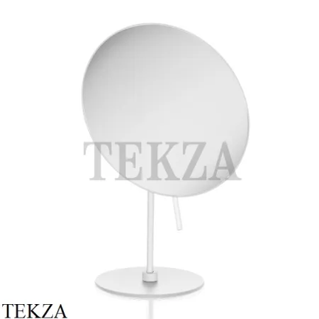Decor Walther Round SPT 71 Косметическое зеркало, 5х увеличение 0122550, белый матовый