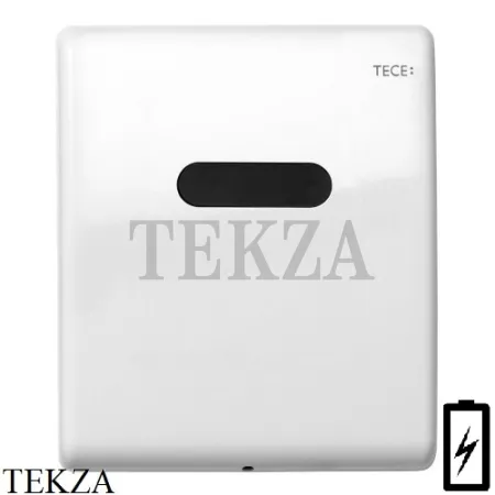 TECE Planus Панель смыва от батарейки 9242356, белый глянец