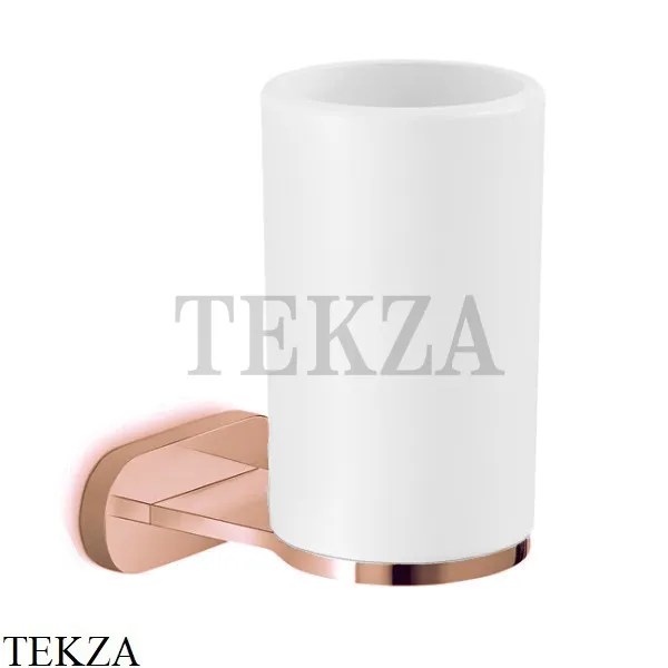 Newform O’RAMA Стакан подвесной с держателем,  керамика 67205.59.067, PVD Brushed copper bronze