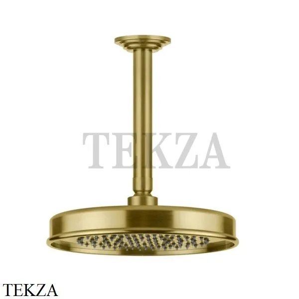 Gessi VENTI20 Верхний душ 200 с потолочным креплением 65152-716, Gold Br. PVD