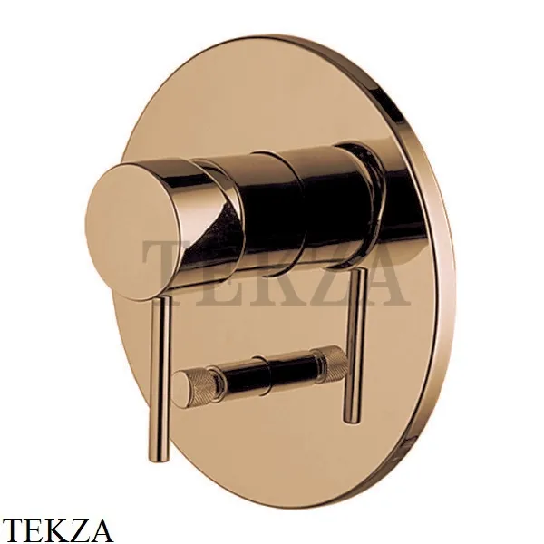 FIMA Carlo Frattini Spillo UP Смеситель для душа однорычажный, 2 потока F3039X2ZS, Brushed Amber Bronze