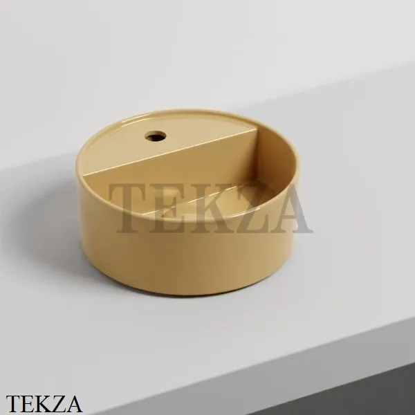 Cielo Theo Mini Round Раковина накладная с 1 отв. и без отв., без перелива LPLATFG AM, Anemone