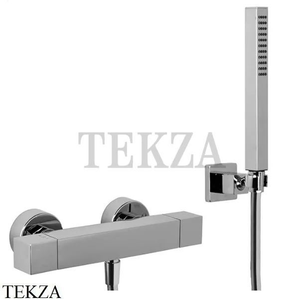 FIMA Carlo Frattini FIT Термостат настенный, с гарнитуром, F4245CR, хром глянец
