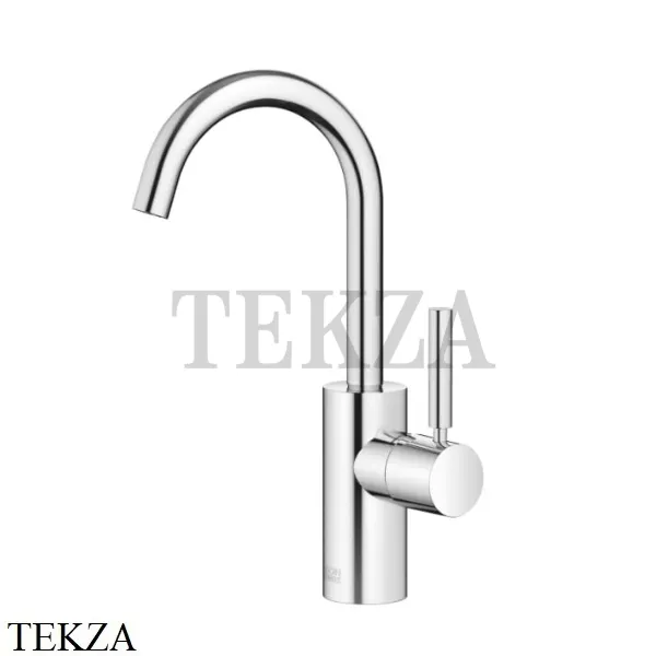 Dornbracht Meta Смеситель для раковины поворотный, без сливного гарнитура 33525661-00, хром глянец