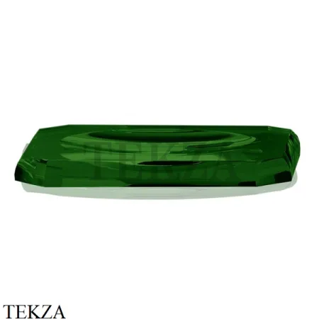 Decor Walther Kristall KS Лоток для расчесок настольный хрусталь 0924096, английский зеленый