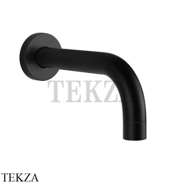 Gessi Emporio Via Tortona Излив для ванны настенный короткий 16 см 38785-299, Black XL