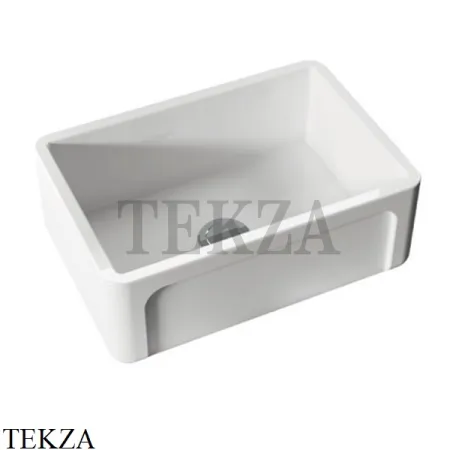 Kerasan Hannah Yorkshire Кухонная мойка с фартуком 542001, белый глянец