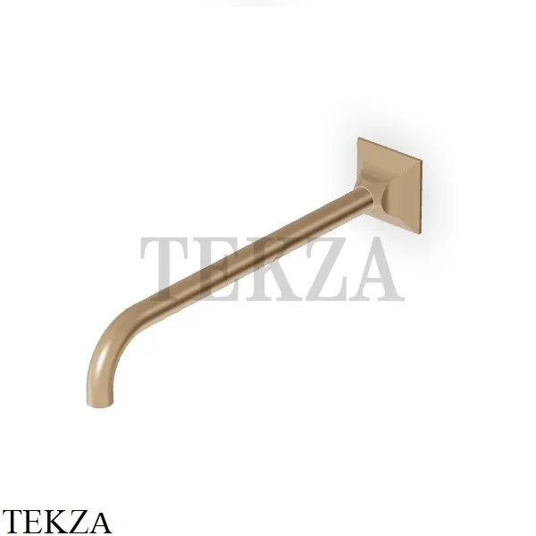 Zucchetti Bellagio Кронштейн настенный 350 для лейки Z93025.P31, brushed british gold PVD