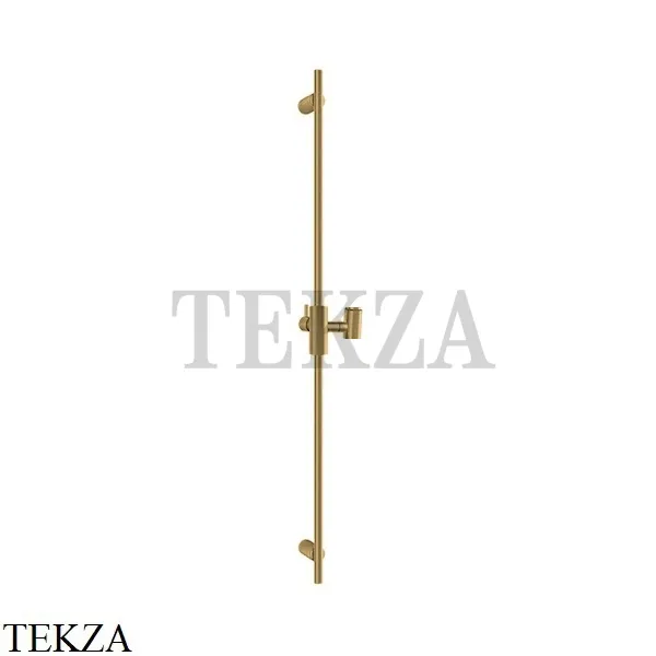Gessi Habito UNITO Штанга для ручного душа с держателем 70044-727, Brushed Brass