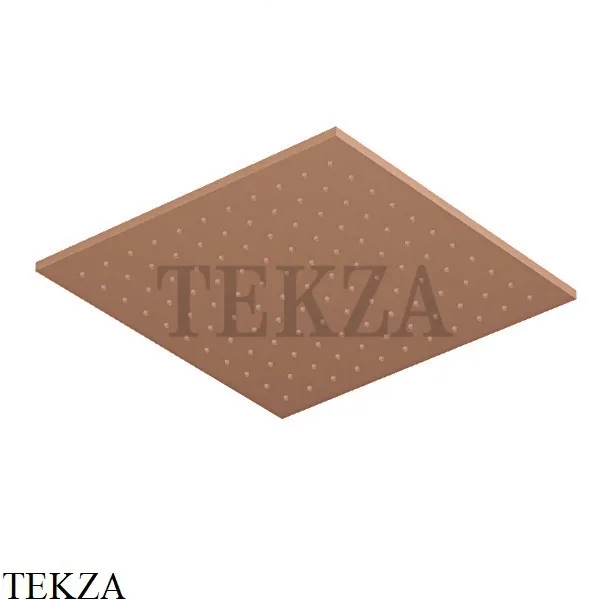 Zucchetti Верхняя душевая лейка 30х30 для кронштейна Z94269.P91, brushed copper PVD