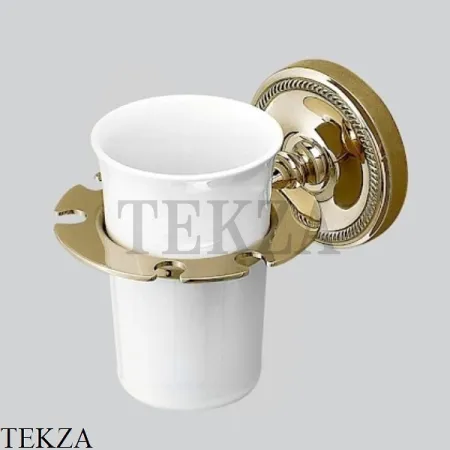 Devon&Devon Antique Georgian Стакан для зубных щёток, керамика 1ADY81, золото светлое