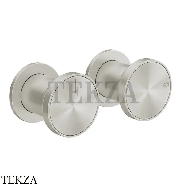 Gessi Origini NEUTRAL Смеситель для душа 2 потребителя, внешняя часть 66079-720, Nickel PVD