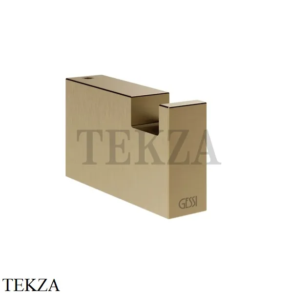 Gessi Rettangolo Крючок для халата и полотенец 20921-726, Warm Bronze Br.