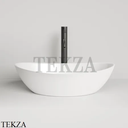 SALINI NOEMI Раковина накладная, из композита S-Sense 1101103G, белый глянцевый