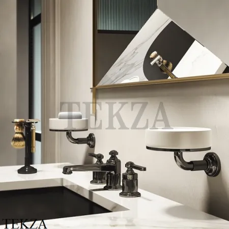 Gessi VENTI20 Мыльница настенная черная 65402-708, Copper Brushed