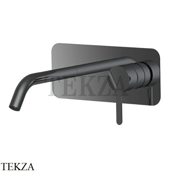 FIMA Carlo Frattini SNAP Смеситель для раковины 150, внешняя часть F3121WX5CS, Brushed black chrome