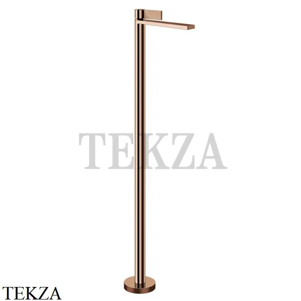 Gessi Inverso RIGATO Смеситель для раковины напольный, внешняя часть 73595-030, Copper глянец