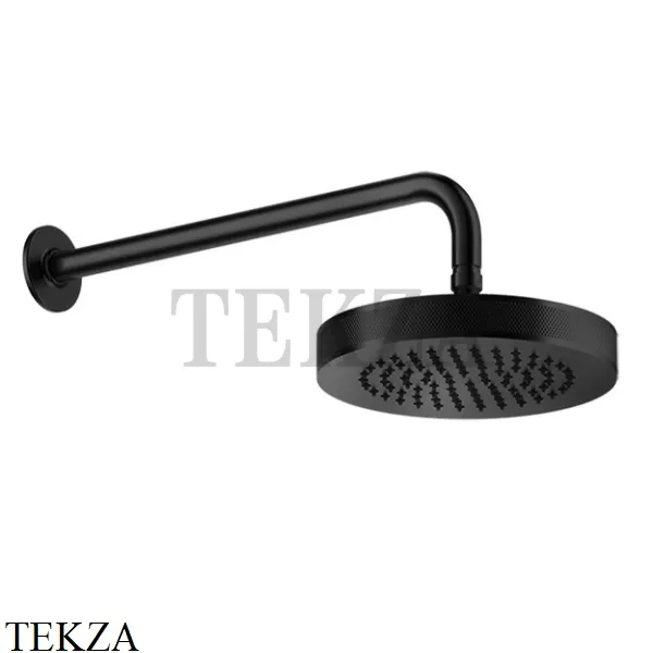 Gessi INCISO SHOWER Верхняя душевая лейка с кронштейном 58185-299, Black XL