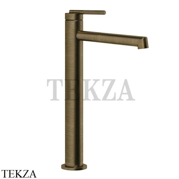 Gessi INGRANAGGIO Смеситель для раковины высокий, без гарнитура 63506-713, Antique Brass