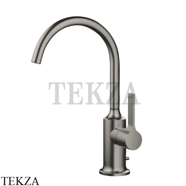 Dornbracht VAIA Смеситель для раковины, с донным клапаном 33500809-99, Dark Platinum matt