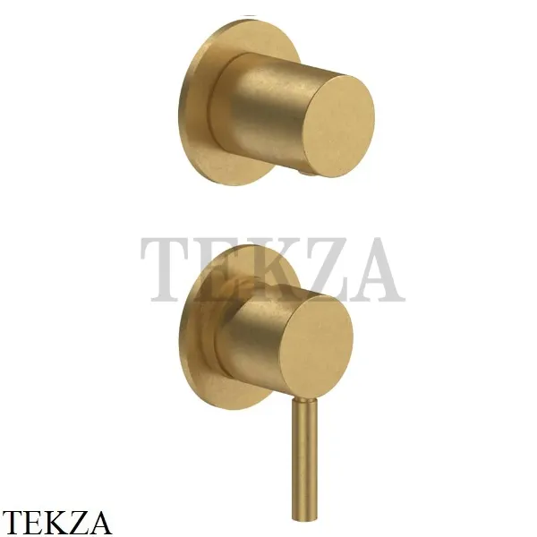 Fantini Nostromo Смеситель для душа на 2 потока, внешняя часть 50Q7G481B, Pure Brass