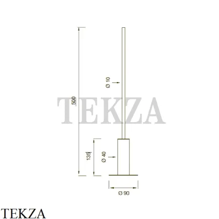 CEA GIOTTO Туалетный ершик напольный POS05