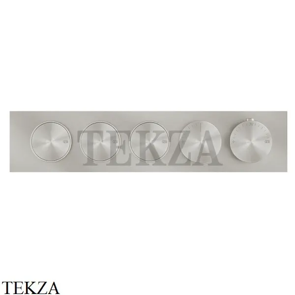 Gessi Origini NEUTRAL Термостат для душа 3 потока с кнопками, внешняя часть 66224-720, Nickel PVD