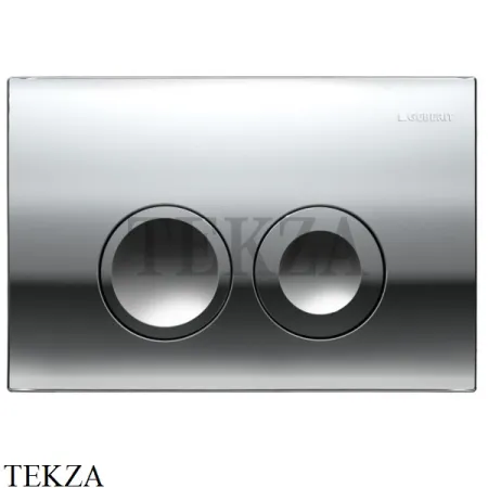 Geberit Delta21 Клавиша смыва, пластик 115.125.21.5, хром глянец, для бачка UP100