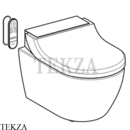 Geberit AquaClean Tuma Comfort Подвесной унитаз-биде безободковый 146.294.11.1, Белый глянец