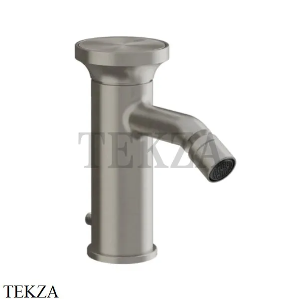 Gessi Origini NEUTRAL Смеситель для биде, с донным клапаном 66007-149, Finox Brushed Nickel