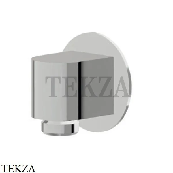Newform Подключение воды к стене, вывод для шланга 68499.31.028, Brushed chrome
