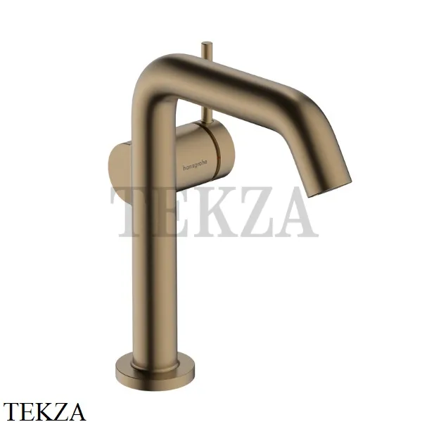 Hansgrohe Tecturis S Смеситель для раковины 150 CoolStart, без гарнитура 73341140, Brushed Bronze