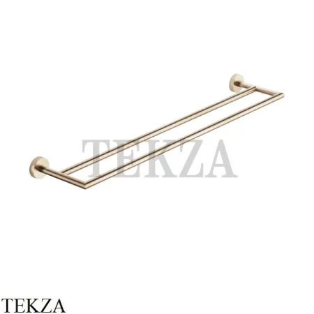 Dornbracht Держатель для полотенца двойной 60 см, 83061979-46, Brushed Champagne (22kt Gold)