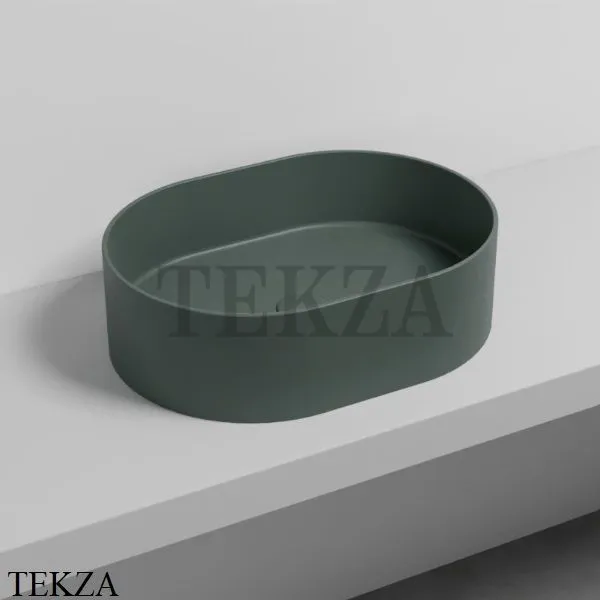 Cielo Theo Oval Раковина накладная, овал, без перелива THLAO MU, Muschio
