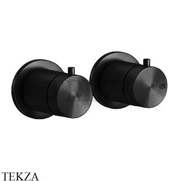 Gessi 316 SHOWER Термостат для душа на 3 выхода, внешняя часть 54236-299, Black XL